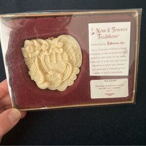 3/$35 ROMAN INC - heart ornament